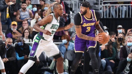 2021-2022赛季NBA集锦 NBA-字母哥47+9 塔克25+12 雄鹿力克湖人止连败