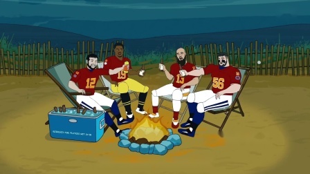【NFL爆笑60秒】众明星球员备战职业碗