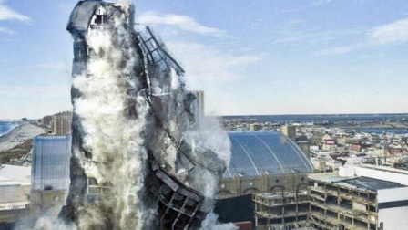 特朗普命名赌场被炸药彻底爆破