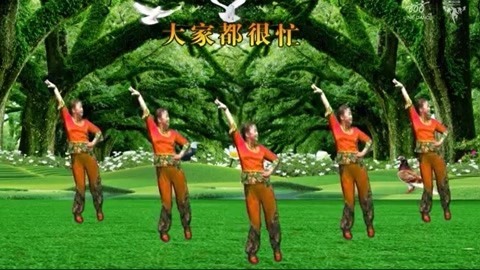 广场舞 广场舞《大家都很忙》