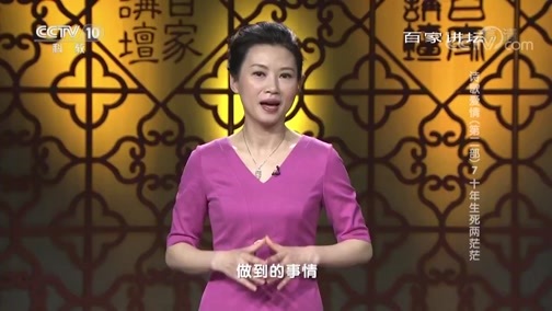 百家讲坛 《百家讲坛》 20190310 诗歌爱情（第二部） 7 十年生死两茫茫
