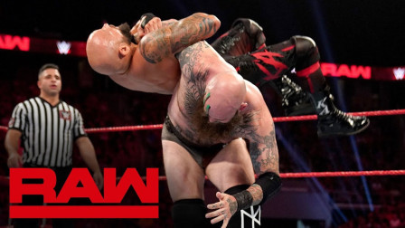 WWE RAW 2019 【RAW 09/16】AJ释放上绳斯泰尔斯冲击