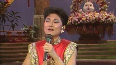 央视1987春晚 叶丽仪《我们见面又分手》，歌声表心送祝福