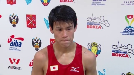 国际拳联青年世界锦标赛(采访) 52KG冠军日本选手TSUTSUMI Hayato