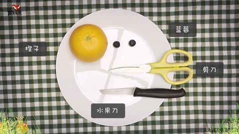 夏日的活力橙单车