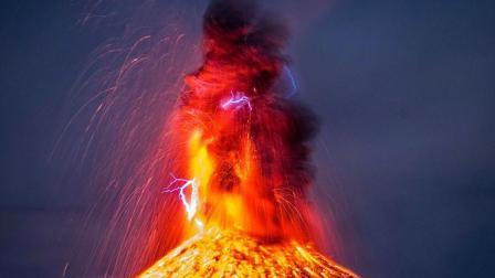 新视界 你不曾见过的火山喷发状景