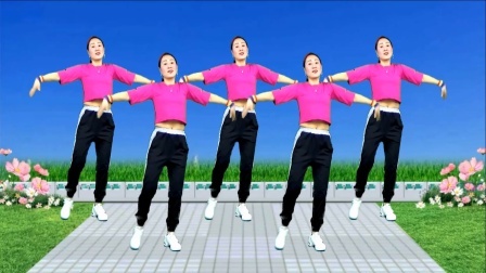 蓝莓思洁广场舞 快乐健身广场舞《美丽的草原我来了》简单好看易学