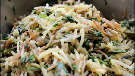 农村人都爱这一口 凉拌苦菜 苦中带香 营养又美味