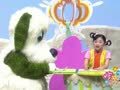咿呀咿呀之小亦创意手工 在画板做小鸡