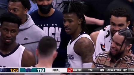 NBA热辣资讯 有惊无险！灰熊客场险胜黄蜂，莫兰特超强表现碾压三球！