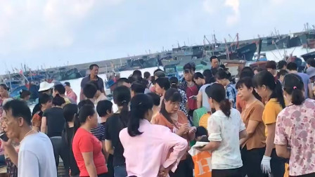 南澳岛赶海日记 早上的鱼市