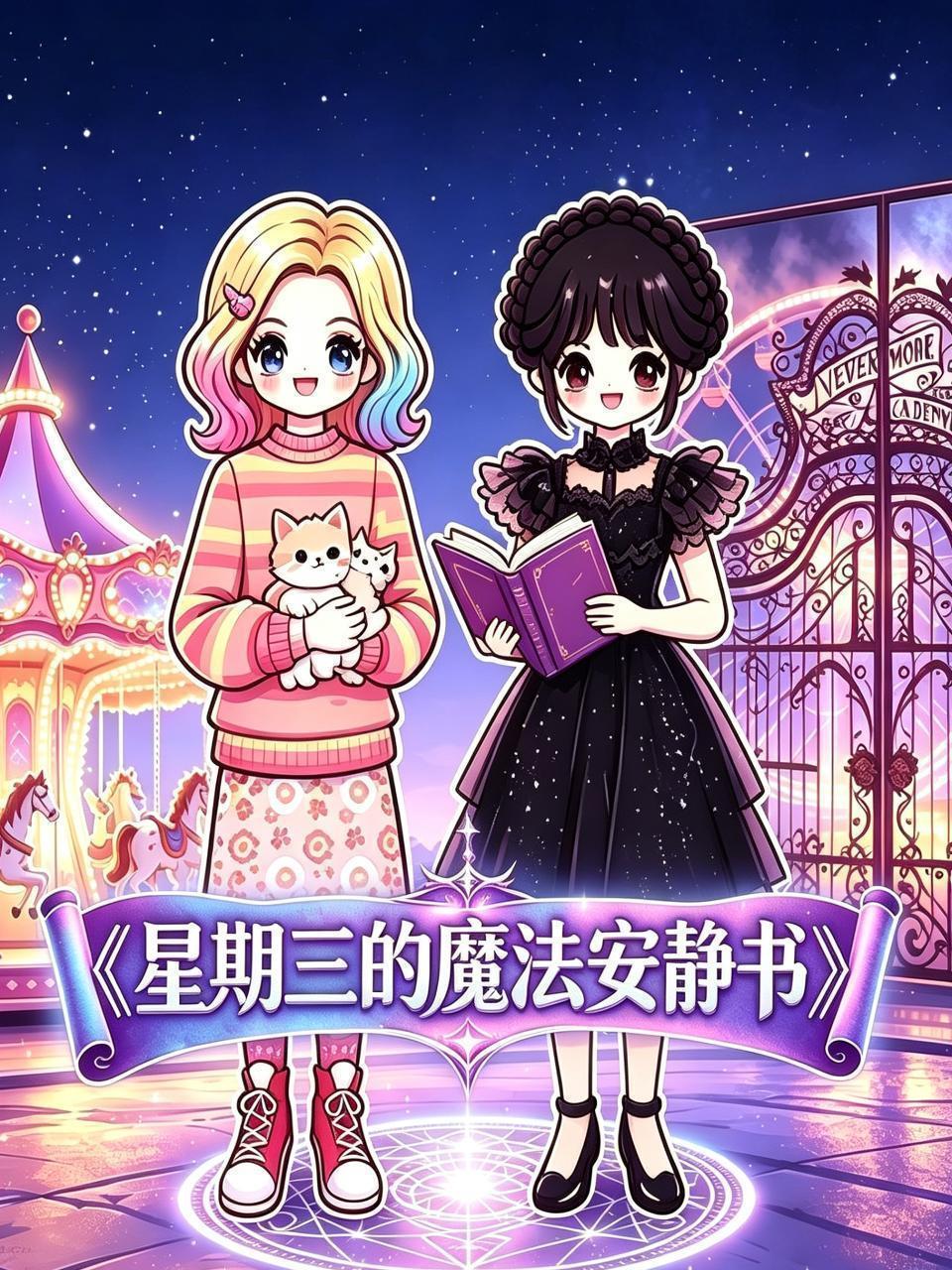 星期三的魔法安静书