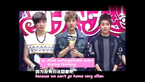 EXO 时尚人物志独家专访 中英字幕 12/05/08-EXO-M