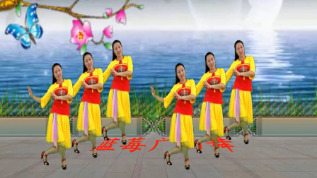 蓝莓思洁广场舞 70年代怀旧金曲《回娘家》喜庆欢快 百听不厌 舞蹈更好看