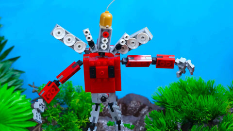 池塘里的机器人