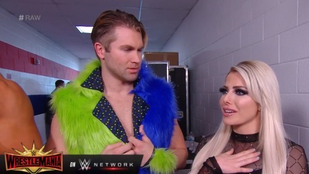 WWE RAW 2019 【RAW 04/01】人间怪兽出没 大家都不敢动