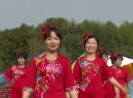 321动起来 广场舞《张灯结彩》