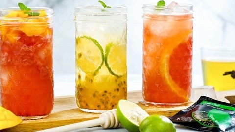 罐头小厨 夏日水果蜂蜜冷泡茶