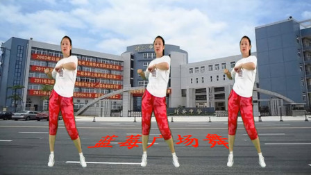 蓝莓思洁广场舞 网红燃脂减肥操《火火的爱》暴汗减肥 节奏强劲 动作简单好学