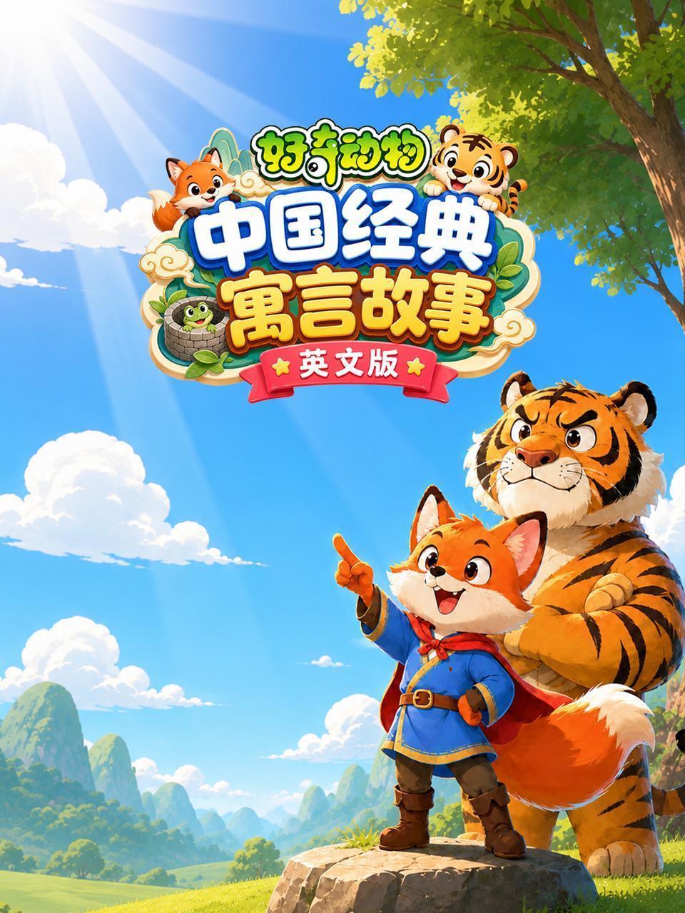 好奇动物：中国经典寓言故事 英文版