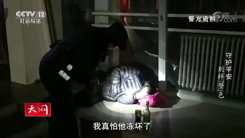 天网 《天网》 20200123 守护平安 别样“警”色