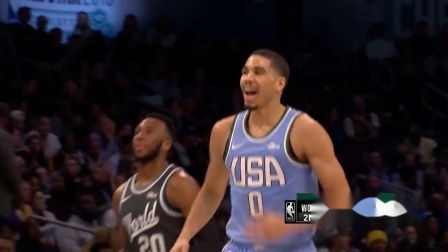 2020 NBA全明星正赛 塔图姆全明星周末表现 新秀赛狂砍30分勇夺技巧赛冠 军