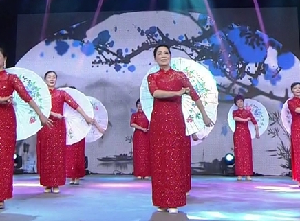 321动起来 广场舞《油纸伞》