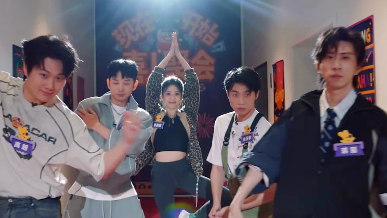 聚会抢先看：刘旸孙天宇现场健身掰手腕？