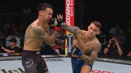 UFC终极格斗冠军赛 UFC236 纯格斗慢镜 临时的冠军 永恒的经典
