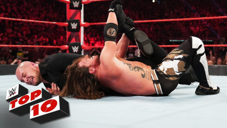 WWE RAW 2019 【RAW 04/22集锦】怀特变萌 AJ将战赛斯