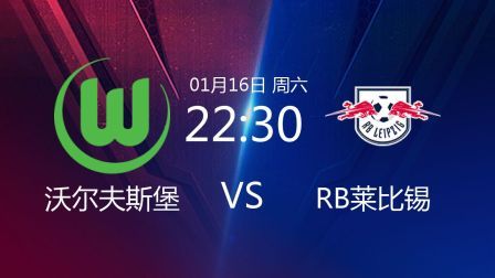 2020-2021德甲联赛第16轮 沃尔夫斯堡VSRB莱比锡