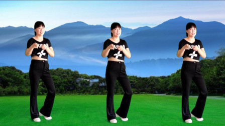最新教学版广场舞《山外山》火爆歌曲，一听喜欢