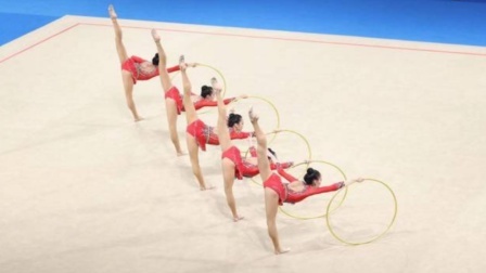 2023成都大运会辣报 再添一金！中国队夺得艺术体操集体5圈金牌
