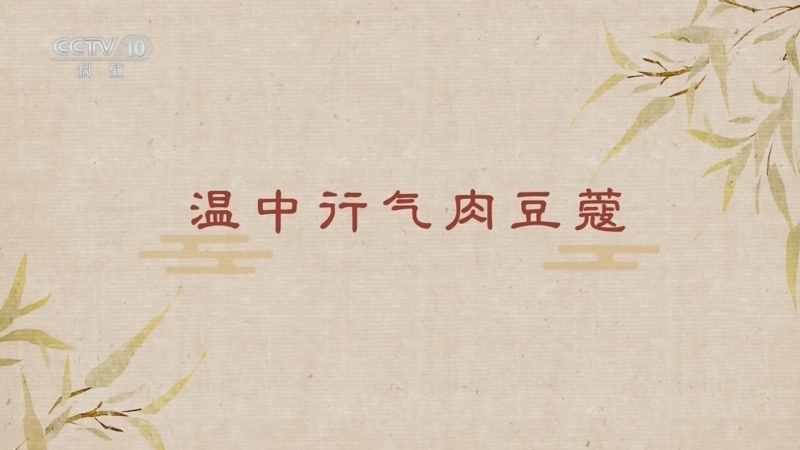 百家讲坛 《百家讲坛》 20260131 舌尖上的养生（第三部） 11 温中行气肉豆蔻