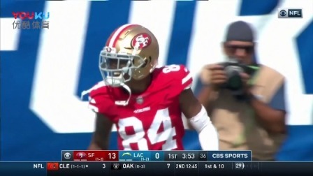 【NFL第4周比赛集锦】49人 27-29闪电