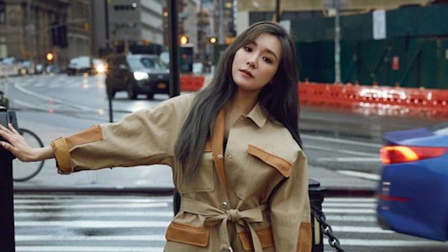 韩伴FUN 2018 2月 Tiffany美国纽约拍写真 街头展明媚笑容