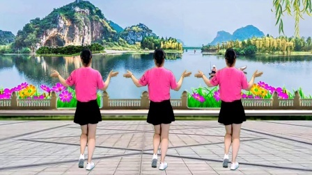 优柔健身操广场舞 第二季 背面演示倪红一首甜蜜好听的歌 歌词句句深情又暖心