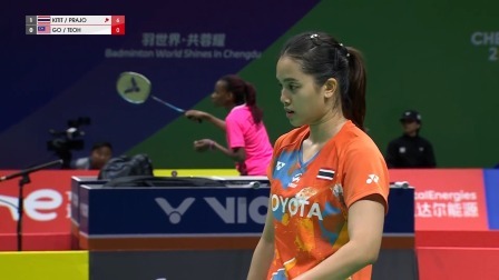 【全场回放】尤杯小组赛B组 泰国VS马来西亚 女双：宗空潘/拉温达2-0吴佩琪