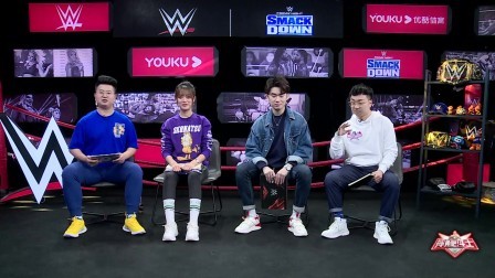 【摔角吧！斗士】WWE SD 第1129期：姚全二丫搭档橙子蔡凯臣解说本期SD