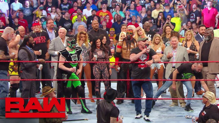 WWE RAW 2019 【RAW 07/22】元老聚首，总年龄超过一千岁