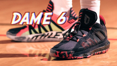【ENZO】全网首发！adidas Dame 6 (利拉德6代) 实战测评 (初测简评)