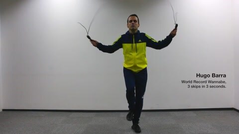 小米国际副总裁挑战极速跳绳