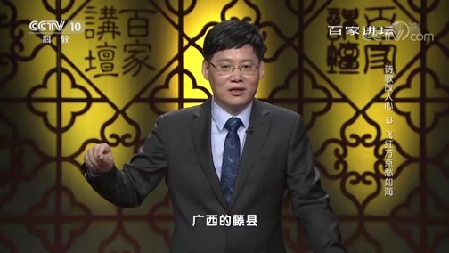 百家讲坛 《百家讲坛》 20190413 诗歌故人心 13 飞红万点愁如海