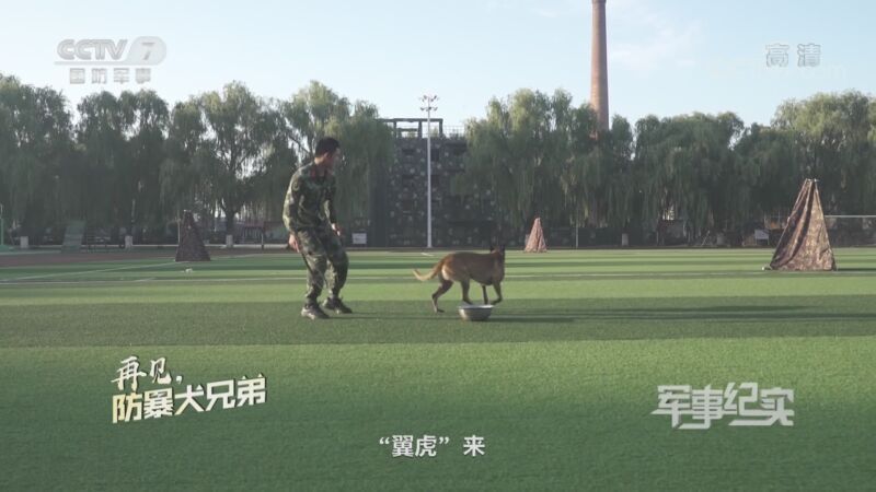 军事纪实 《军事纪实》 20200923 再见，防暴犬兄弟