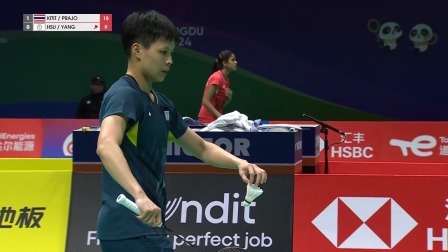 【全场回放】尤杯小组赛B组 泰国5-0中国台北原声纯享