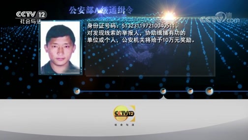 天网 《天网》 20190724 追逃24载