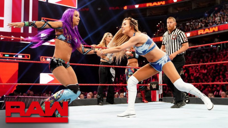 WWE RAW 2019 【RAW 04/01】凤凰女火力全开