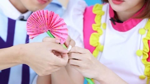 音乐涂鸦乐园 小花扇