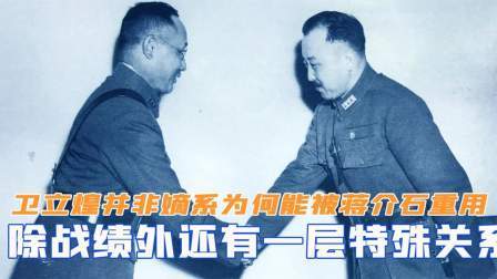 华夏史录 卫立煌并非嫡系，为何能被蒋介石重用？除战绩外还有一层特殊关系
