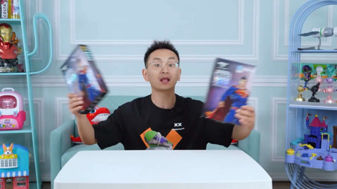 英雄超人拼装玩具
